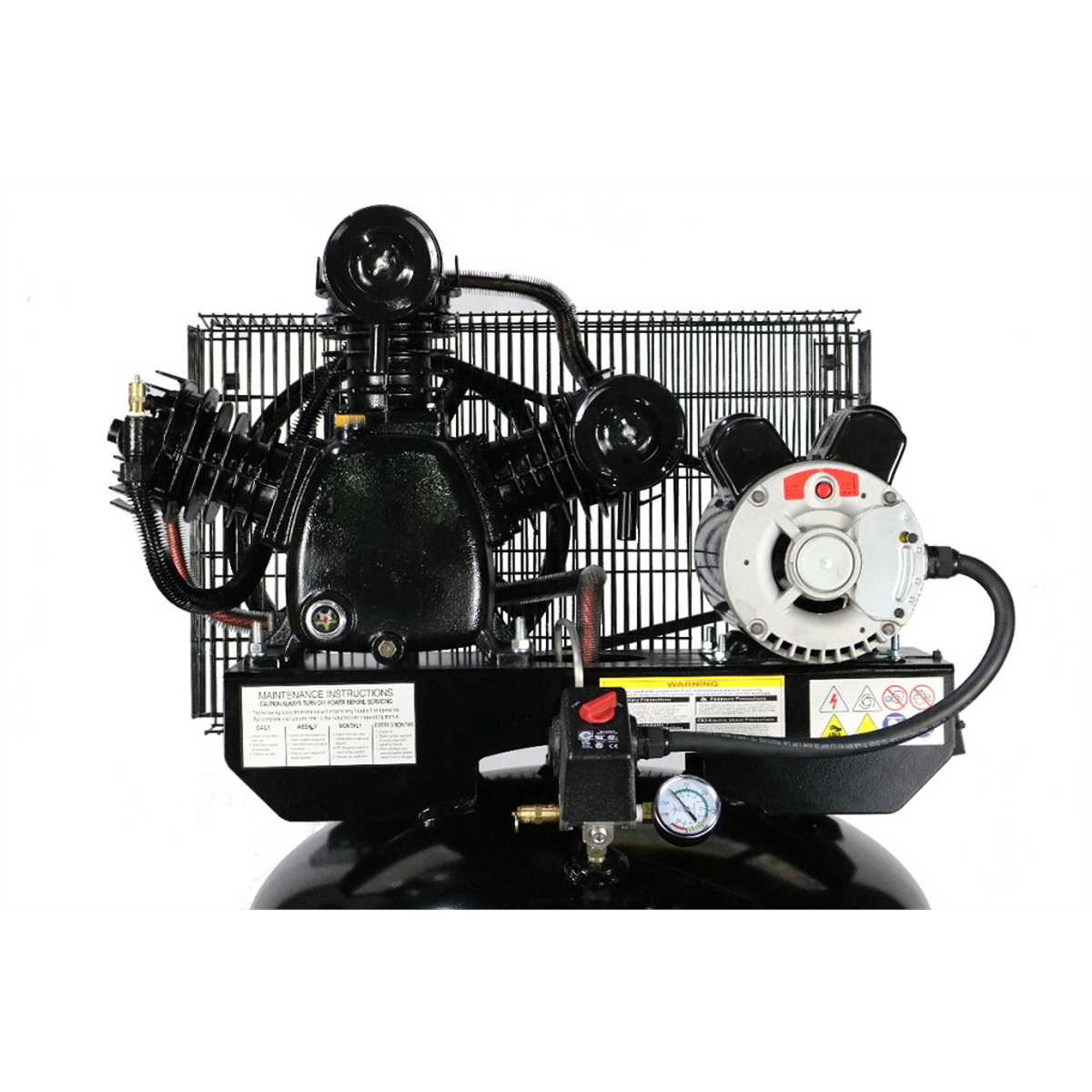 Atlas AF6 Air Compressor, 5HP Motor, 80-Gallon Tank, Quiet Operation - Picture 6 of 7