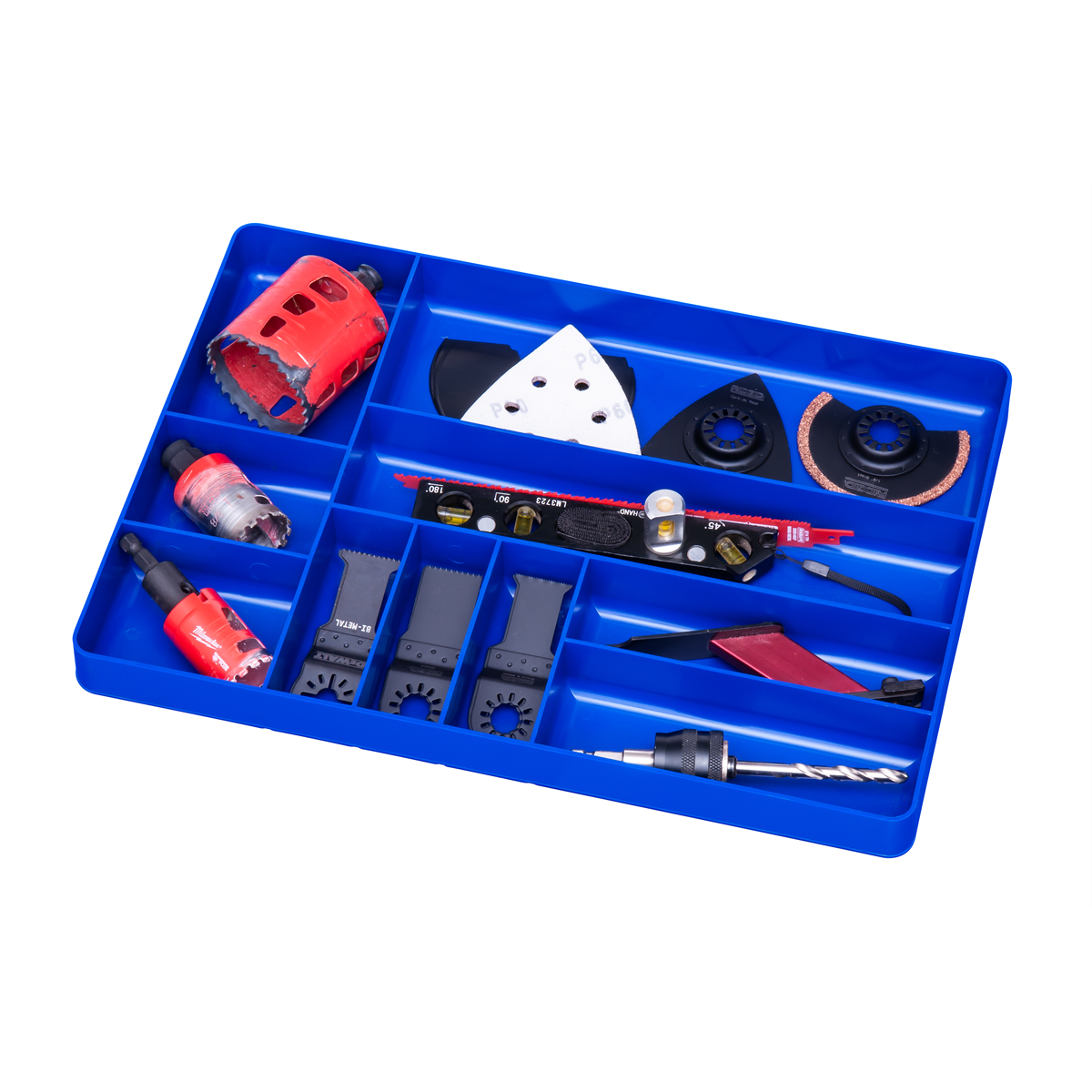 Ernst Mfg. 10 Compartment Tray - Blue