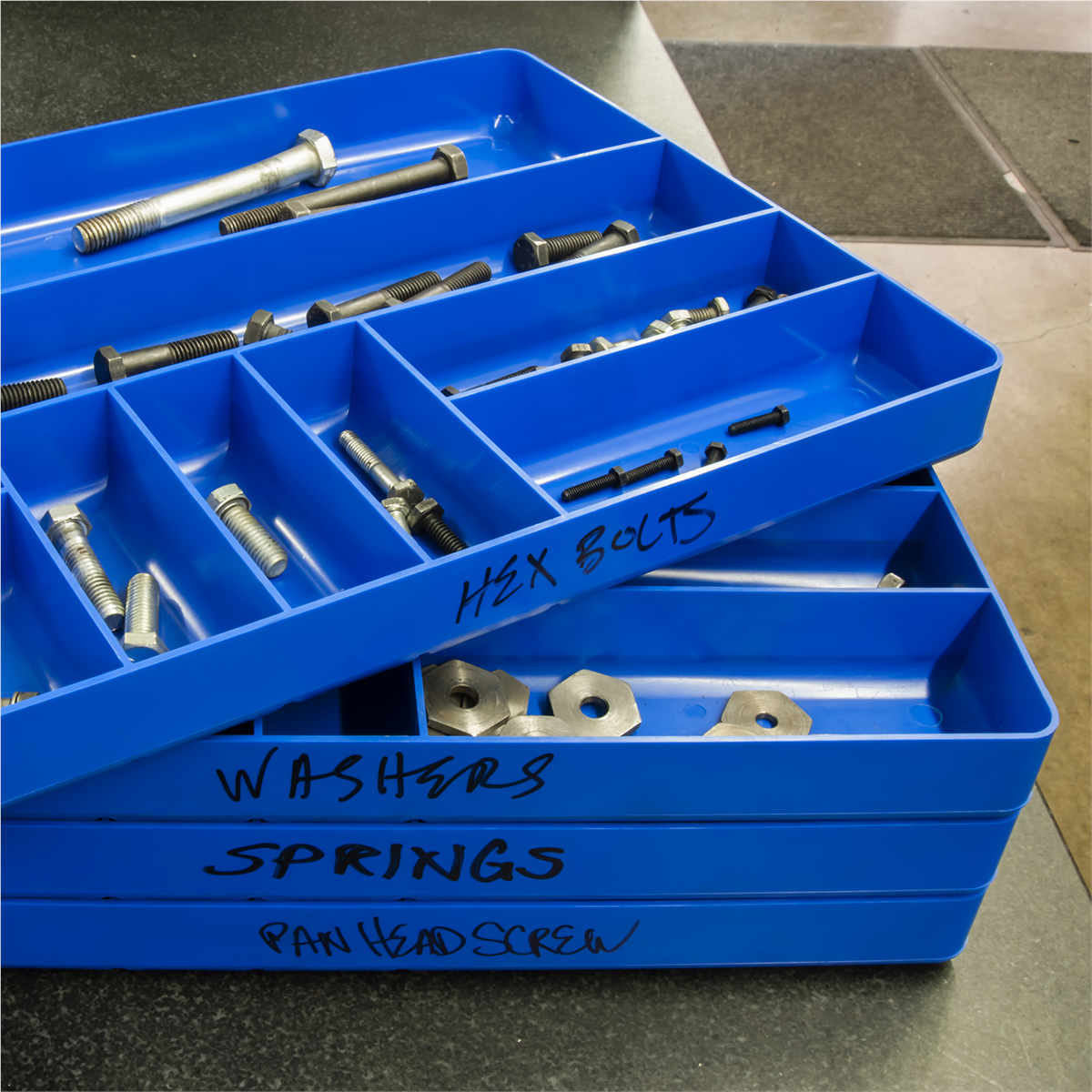 Ernst Mfg. 10 Compartment Tray - Blue